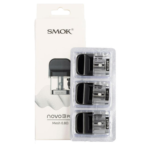 Smok Novo 3 Mesh 1.7mL Pod 0.8 Ohm Coil 3 Pack