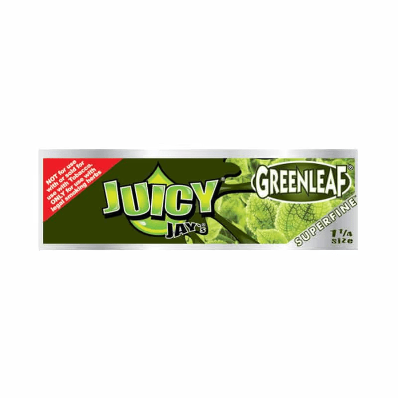 Juicy Jay's Greenleaf Rolling Papers 1¼