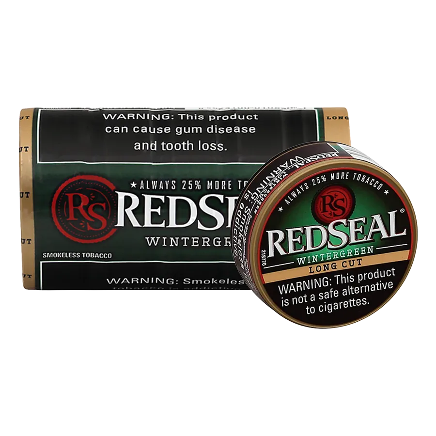 red seal tobacco website Red Seal Wintergreen Long Cut